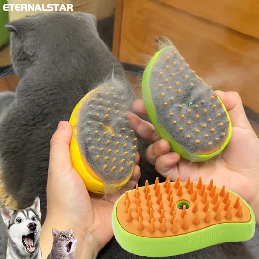 Pet Spa Steam Brush